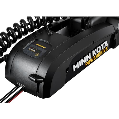 Minn Kota PowerDrive Bow-Mount Electric Trolling Motor with GPS, 55 Lb. Thrust, 54 in. Shaft, Freshwater