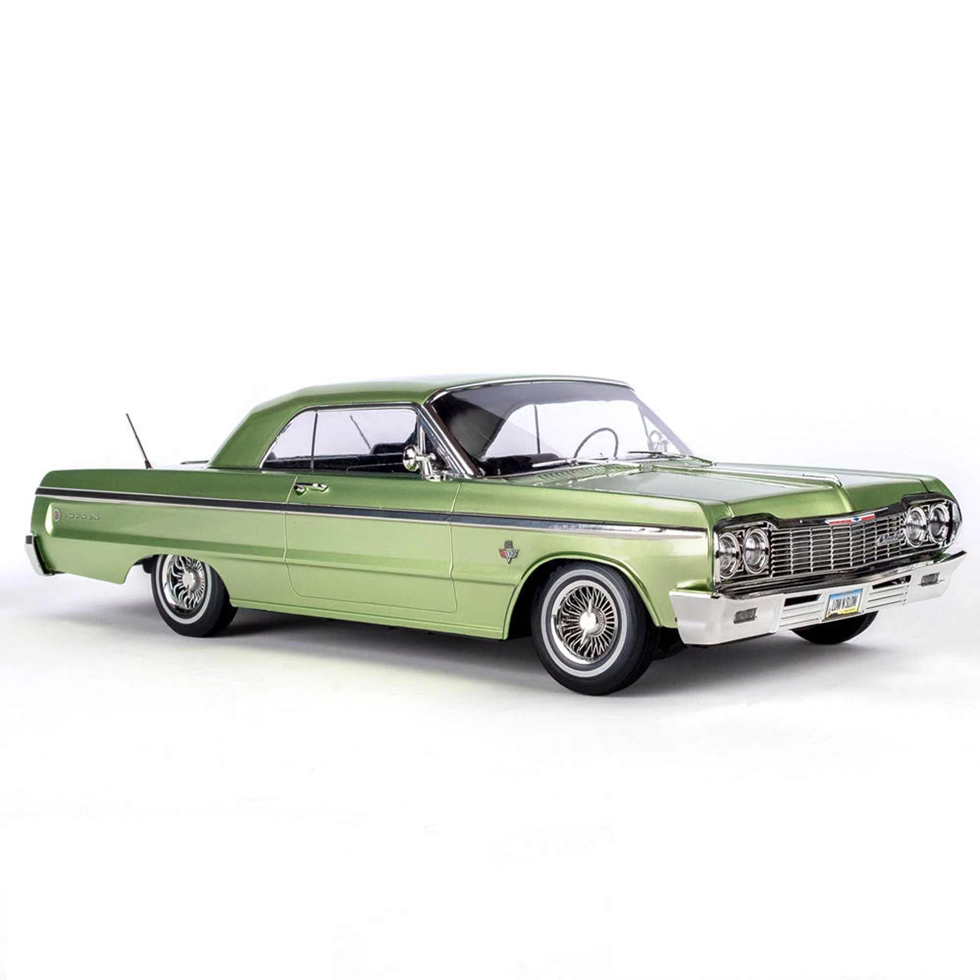 Redcat Racing 1/10 SixtyFour Chevrolet Impala Brushed 2 Wheel Drive Hopping Lowrider RTR Ready to Run Green RER14408 Cars Electric Kit Other