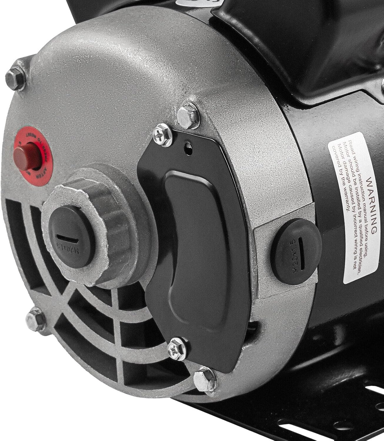 3HP Air Compressor Electric Motor,56 Frame 3450 RPM 60Hz Electric Motor,115V/230V Single Phase AC Motor for Air Compressors