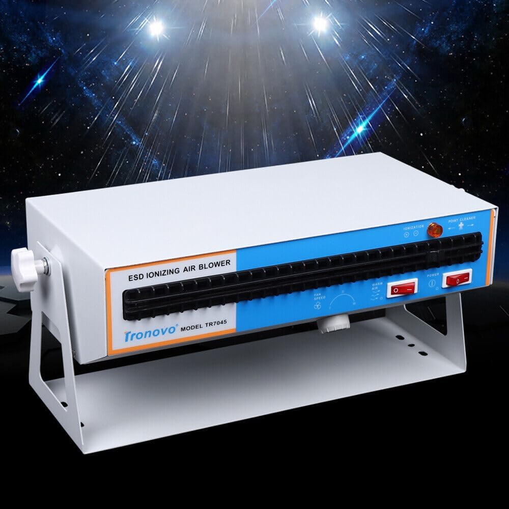 Desktop Ion Fan Anti-Static Ionizer Ionizing Air Blower Ion Fan Discharge Static Eliminator