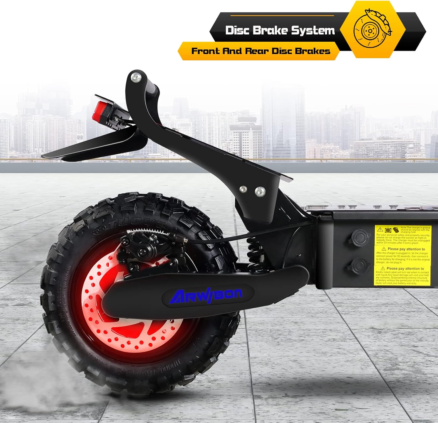 Electric Scooter for adult, 2500W Motor up to 30 MPH Max 30 Miles 11 inch Pneumatic Tire, Front (Ultra Double) Suspension and Double Brake, Foldable Escooter Adult Without Seat