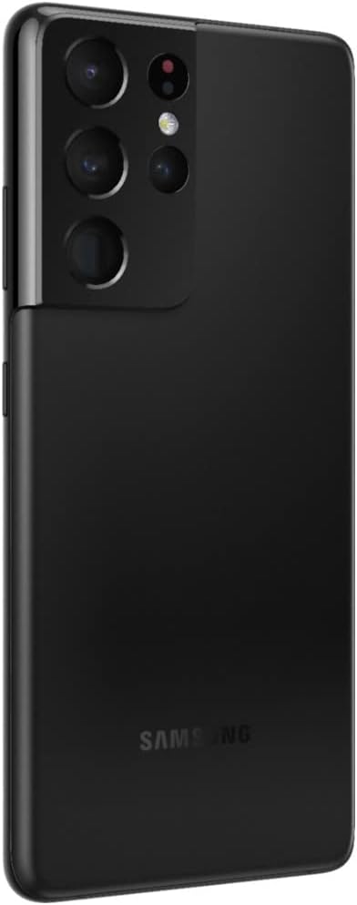 Samsung Electronics Samsung Galaxy S21 Ultra 5G 512GB | Factory Unlocked Android Cell Phone | US Version 5G Smartphone | Phantom Black (Renewed)