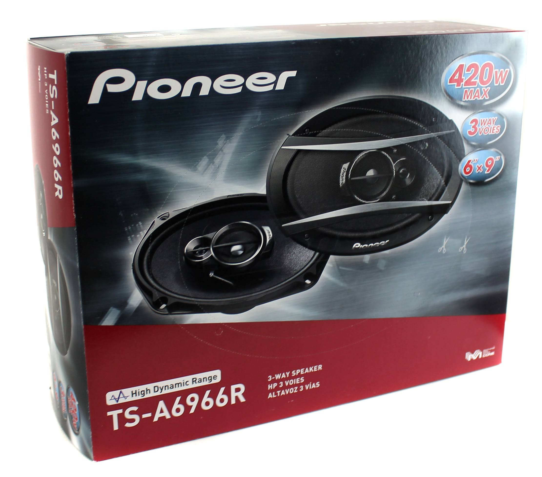 Pioneer Ts-a6966r 6x22x9x22 3-Way Car Speakers