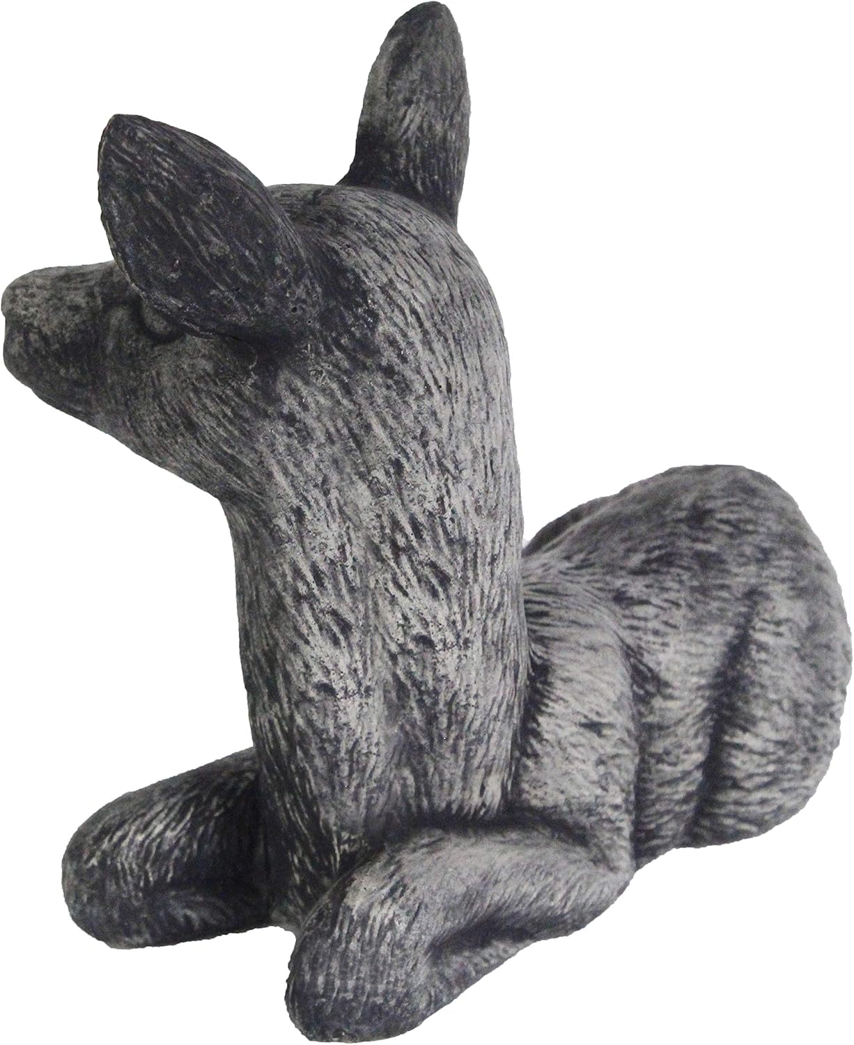 Sitting Deer Concrete Statue Sculpture Cement Deer Statue for Indoor and Outdoor Garden Decor
