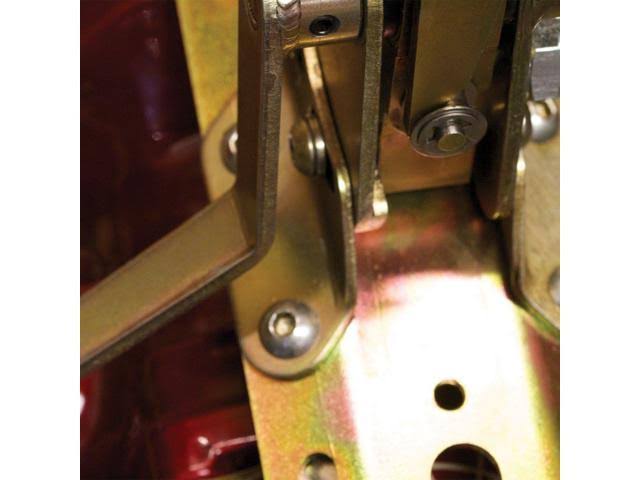 American Shifter GM 400 Th Single Action Automatic Transmission Shifter Kit 23 Dual Bend Arm with Delux Knob
