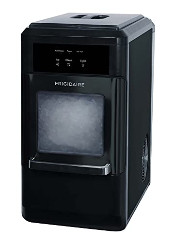 Frigidaire EFIC237 Countertop Crunchy Chewable Nugget Ice Maker, 44lbs per Day, Auto Self Cleaning