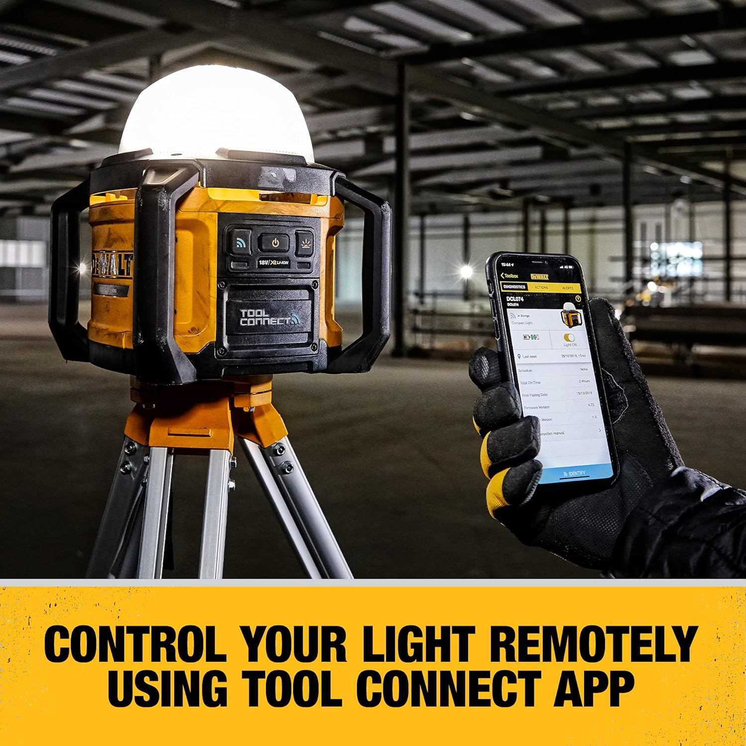 DEWALT 20V MAX* LED Work Light, Tool Only (DCL074)