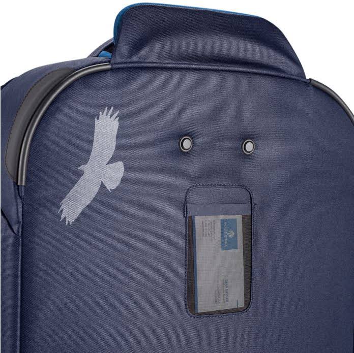 Eagle Creek Gear Warrior Carry on Wheeled Duffel Jet Black
