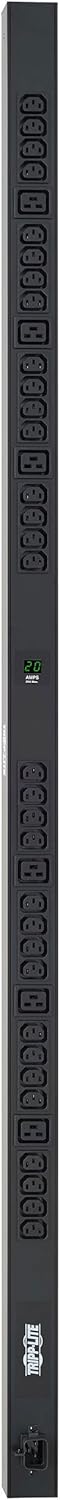 Tripp Lite Metered PDU, 20A, 38 Outlets (6-C19 & 32-C13), 200-240V, C20/L6-20P 10 ft. Cord, 0U Vertical Rack-Mount Power (PDUMV20HV)