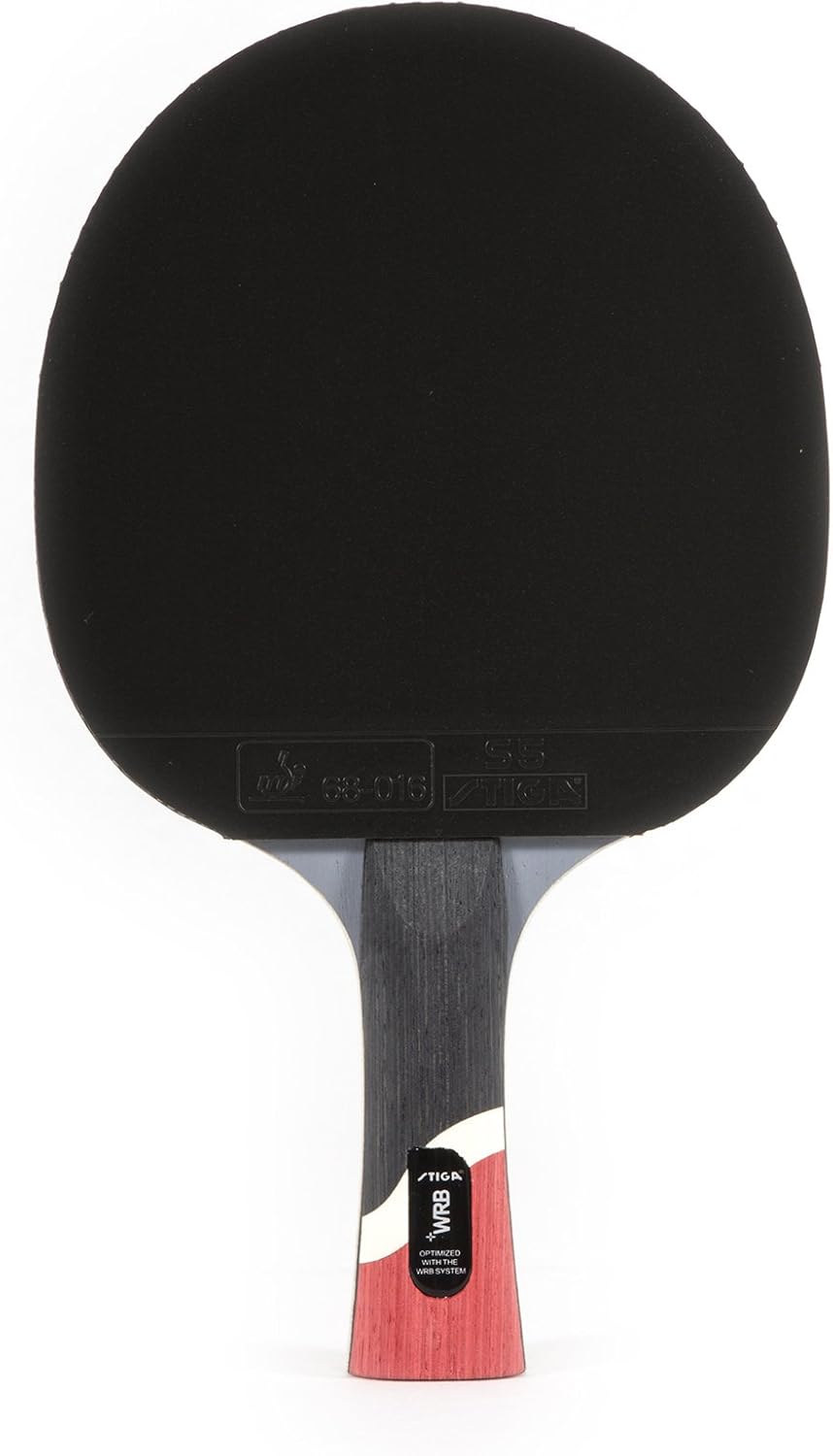 STIGA Pro Carbon Performance-Level Table Tennis Racket with Carbon Technology for Tournament Play