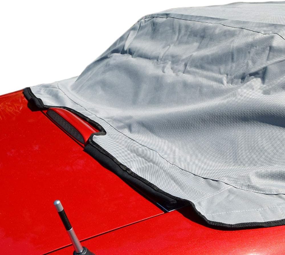 North American Custom Covers Compatible Soft Top Roof Protector Half Cover for Mazda Miata MX5 Mk3 (NC Model only)