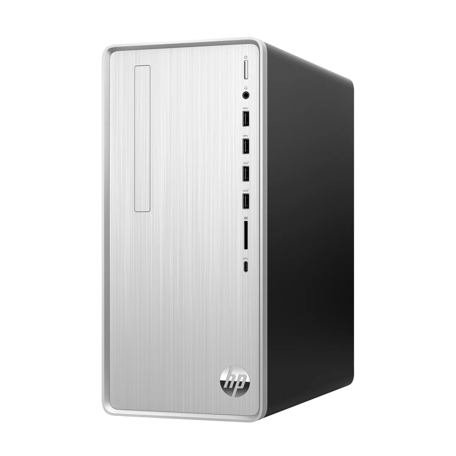 HP Pavilion Tower Desktop, AMD Ryzen 5 5600G, 64GB DDR4 RAM, 2TB PCIe SSD + 2TB HDD, SD Card Reader, VGA, HDMI, Wi-Fi 6, Wired KB & Mouse, Windows 11 Home
