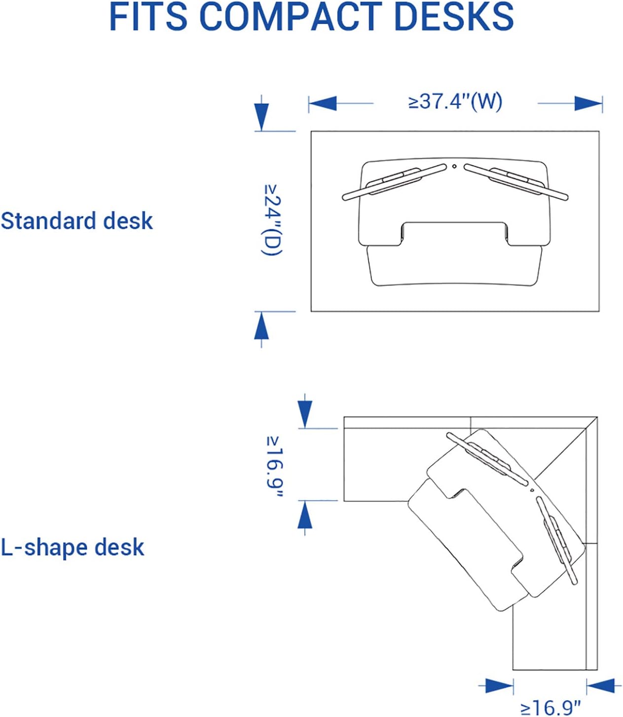 FlexiSpot Motorized Standing Desk Converter 36" Wide Electric Stand up Desk Riser for Monitor and Laptop,Black Height Adjustable Desk for Home Office EM7MB