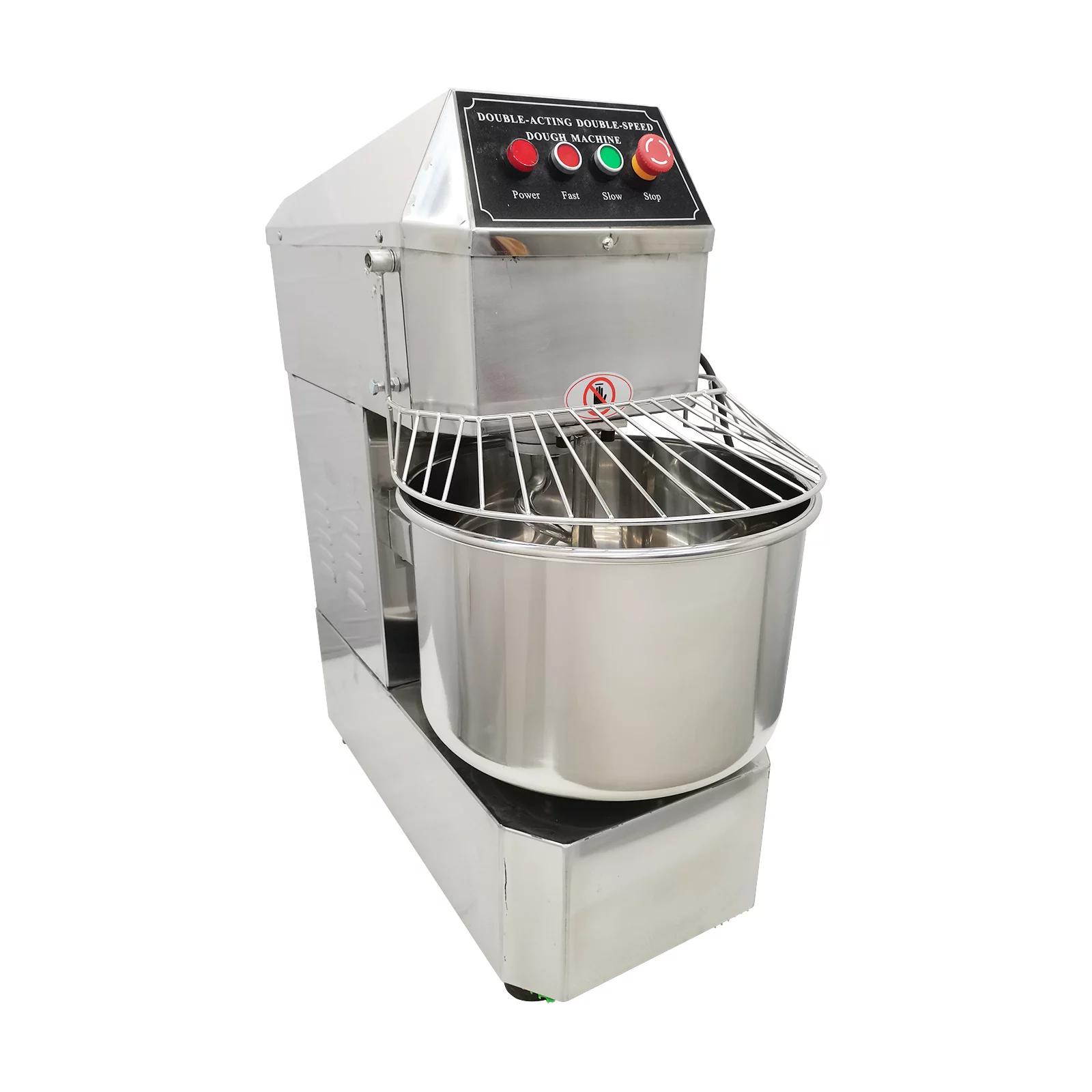 Techtongda 20 QT Dough Food Mixer Dough Kneading Machine Electric Flour Mixer Dough Maker Double Action Double Speed