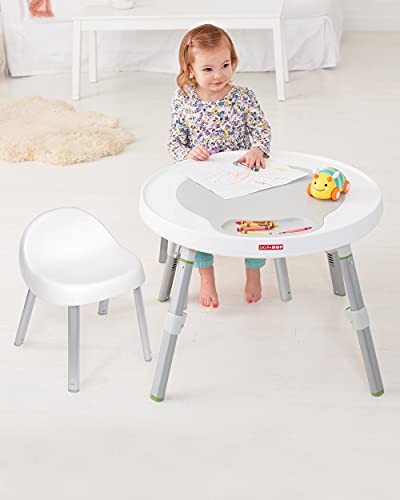 Skip Hop Baby Activity Center: Interactive Play Center with 3-Stage Grow-with-Me Functionality, 4mo+, Silver Lining Cloud