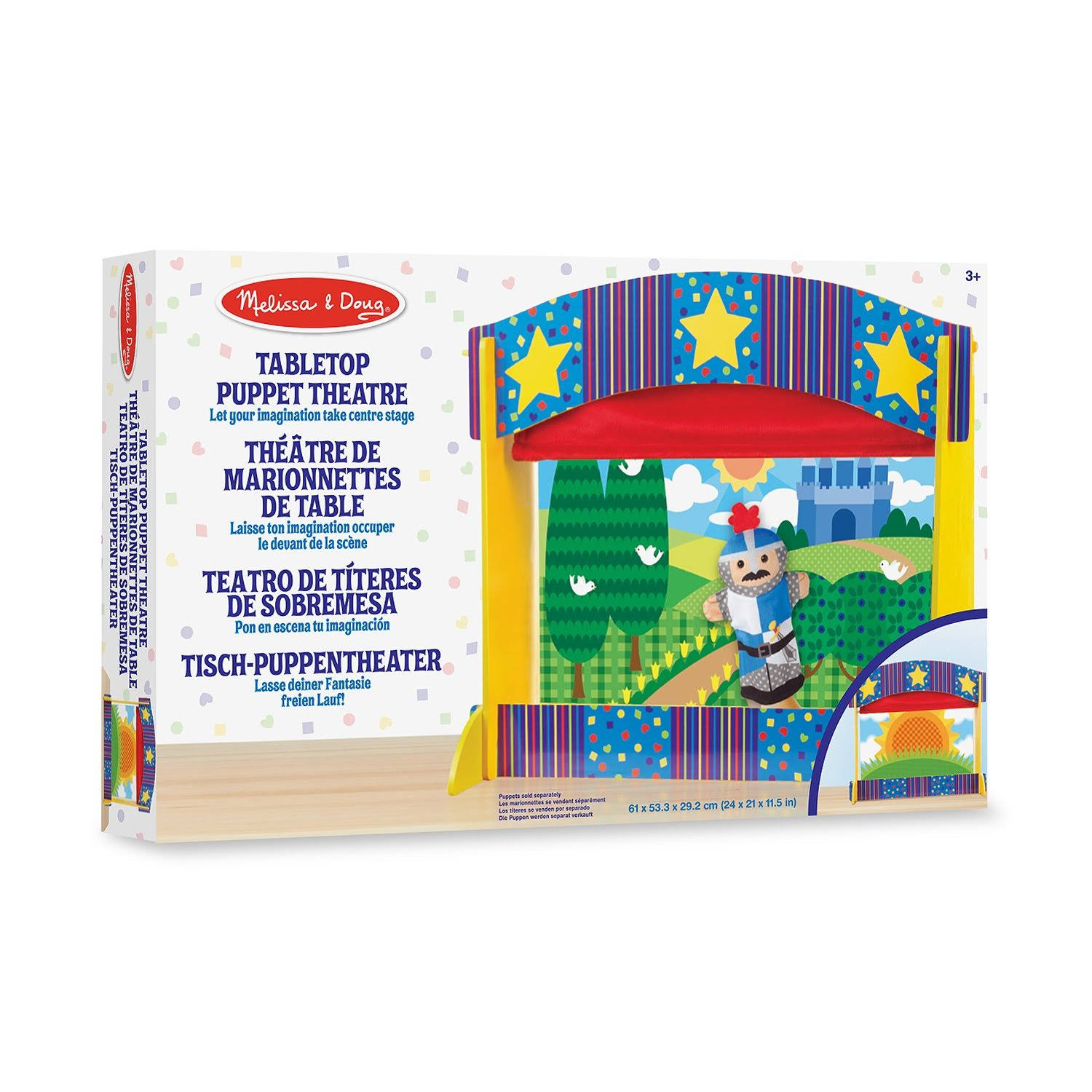 Melissa u0026 Doug - 12536 | Tabletop Puppet Theatre