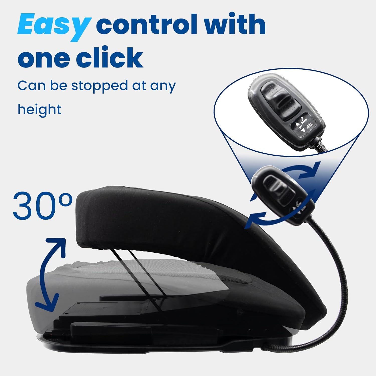 Electric Lift Cushion for Elderly,Electric Chair Lift Assist Devices for Seniors,Lifting Cushion for Elderly Sit to Stand,Lift Seats to Help Seniors Stand Up,Support Up to 300lbs