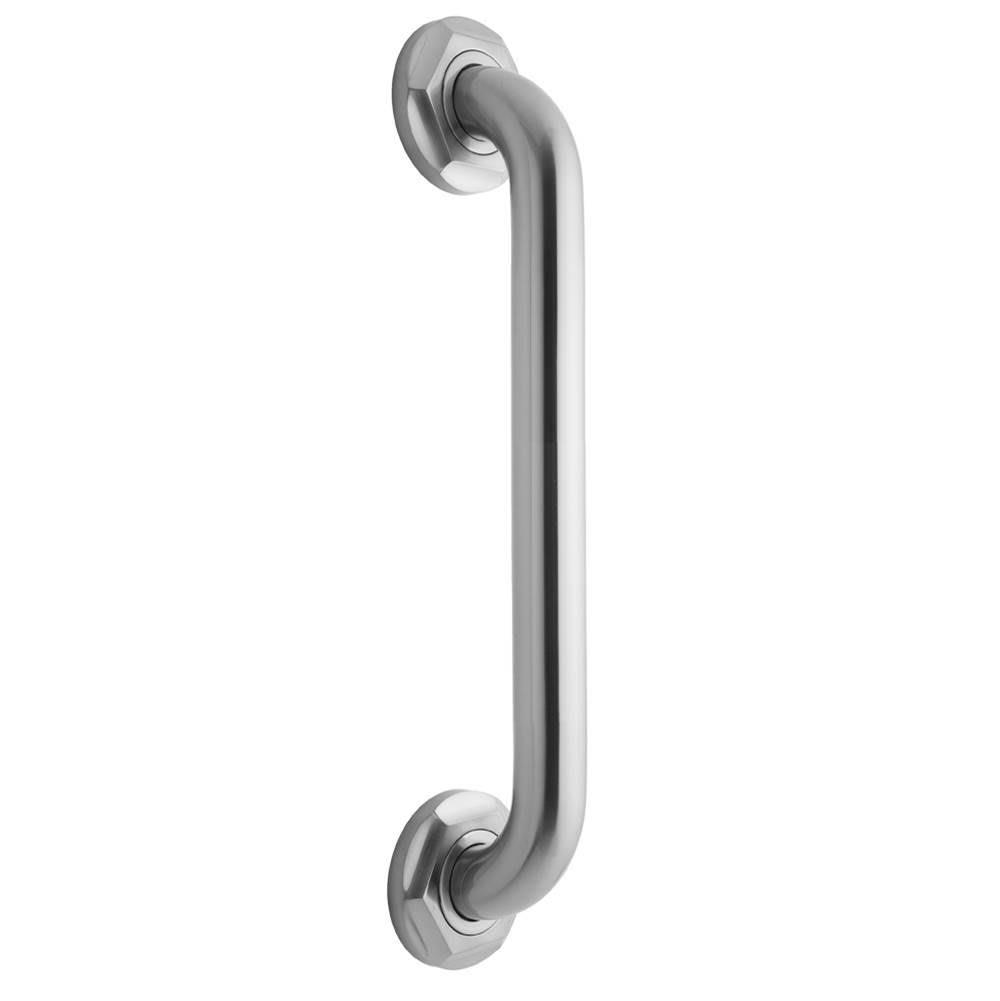 Jaclo 2916-VB 16x22 Deluxe Grab Bar with Contemporary Hex Flange Vintage Bronze