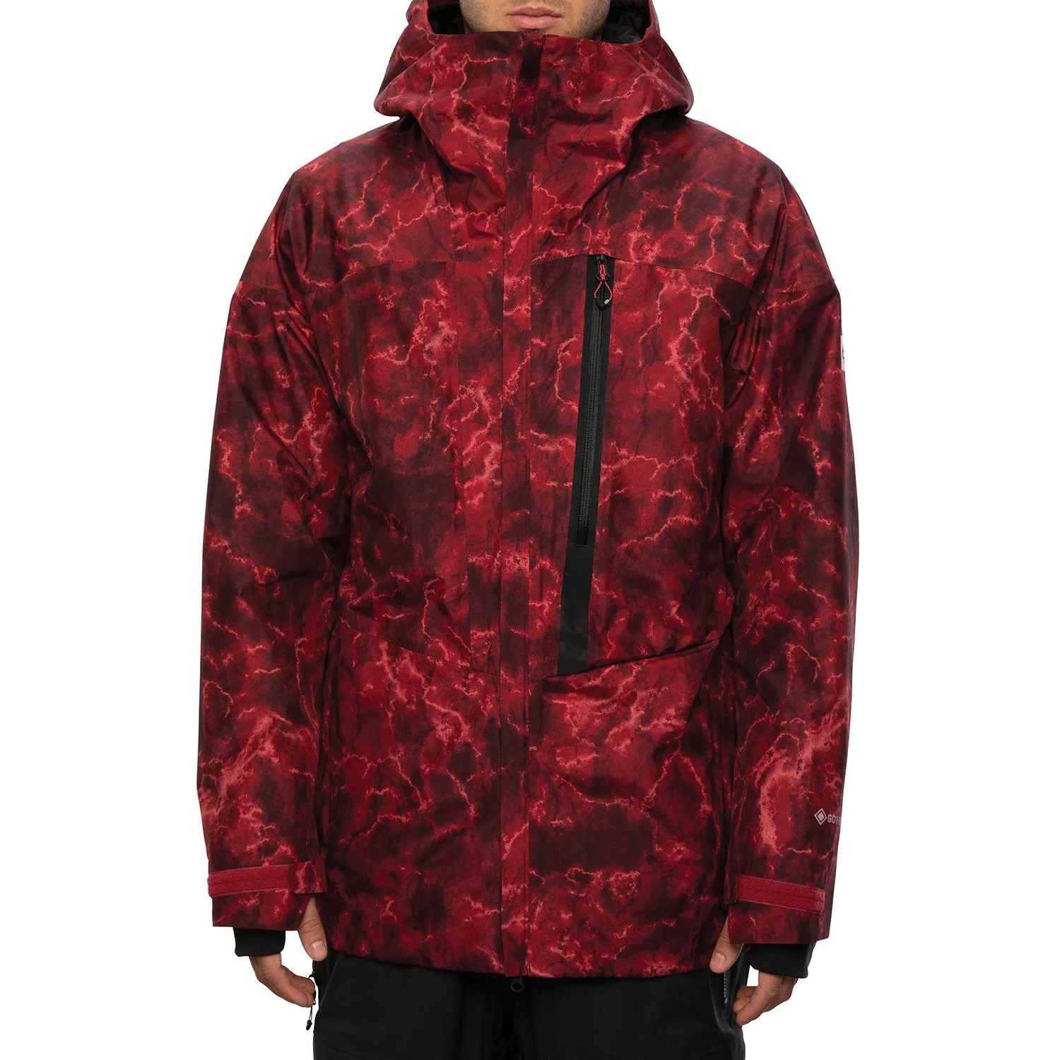 686 Men&s GLCR Gore-Tex GT Jacket Oxblood Nebula Camo / XXL