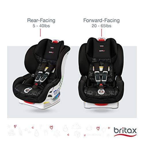 Britax Marathon ClickTight Convertible Car Seat - 1 Layer Impact Protection, Bubbles [Amazon Exclusive]