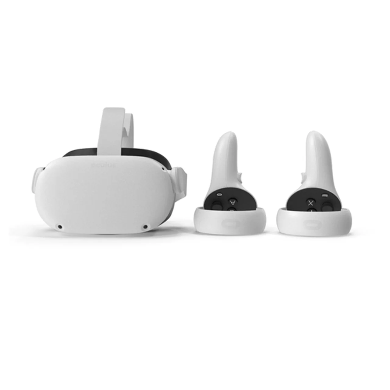 2021 Meta Oculus Quest 2 All-In-One VR Headset 128GB, Touch Controllers, 1832x1920 up to 90 Hz Refresh Rate LCD, 3D Audio, Mytrix Carrying Case, Earphone, Link Cable (3M)
