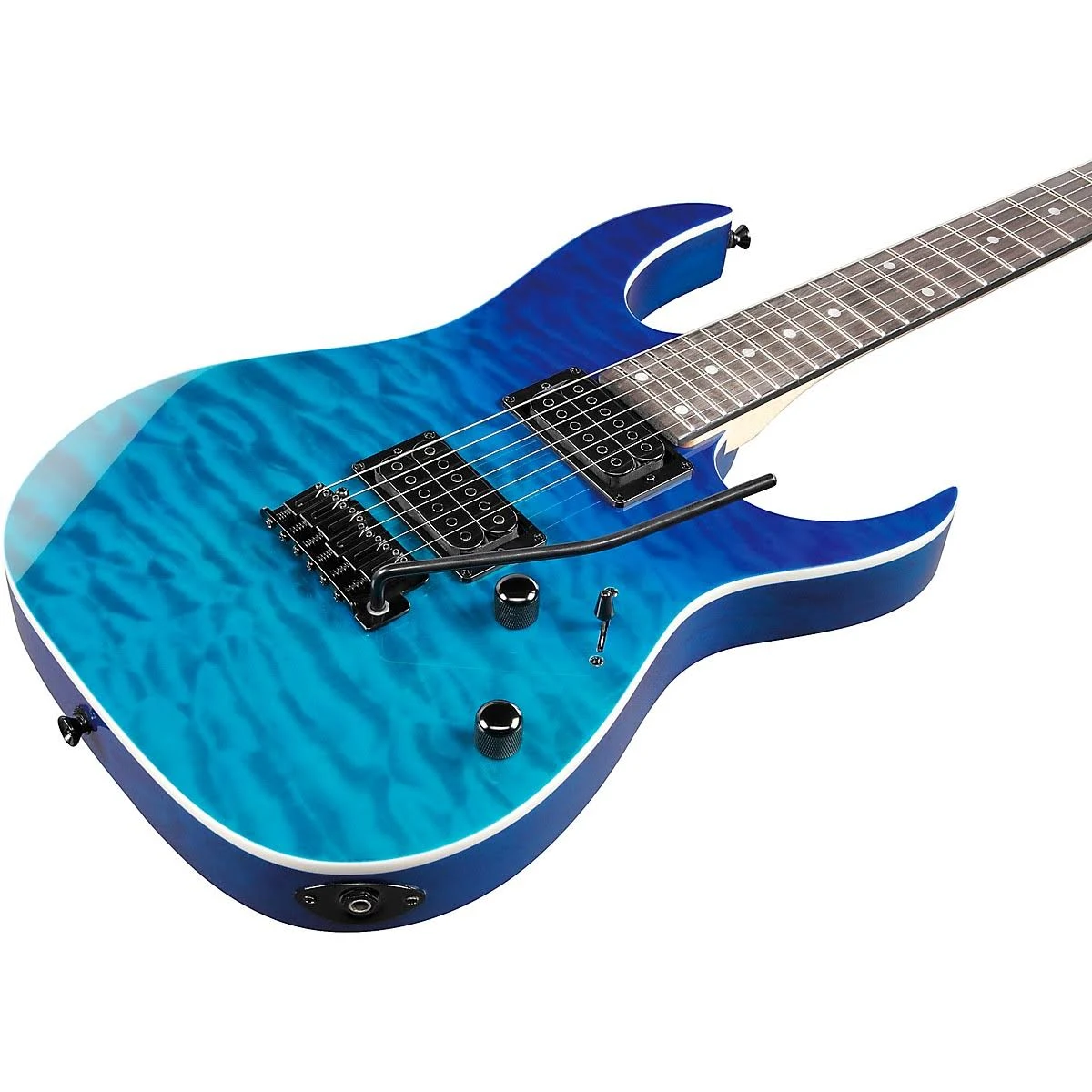Ibanez GRG120QASP Gio Series Electric Guitar, Blue Gradation