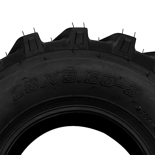 TUFFIOM Set of 2 Lawn Mower Tires 24x12.00-12 6PR Turf Tire for Garden Tractor Riding Lawnmower, Tubeless
