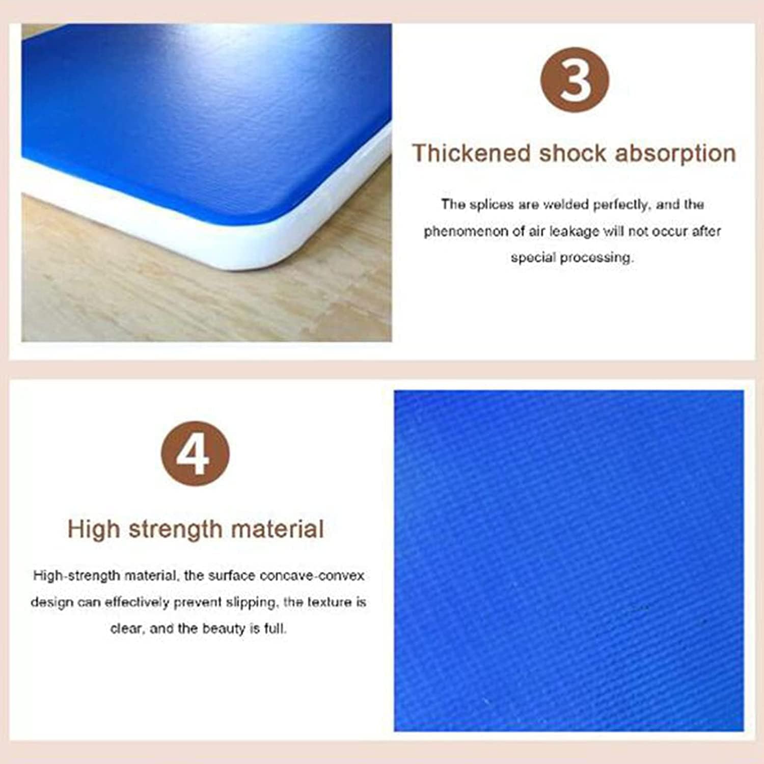 Large Floating Platform Lake Mat Water Inflatable Floating Bed Floating Island Portable Inflatable Island Dock Raft Floating Platform for Pool & Beach