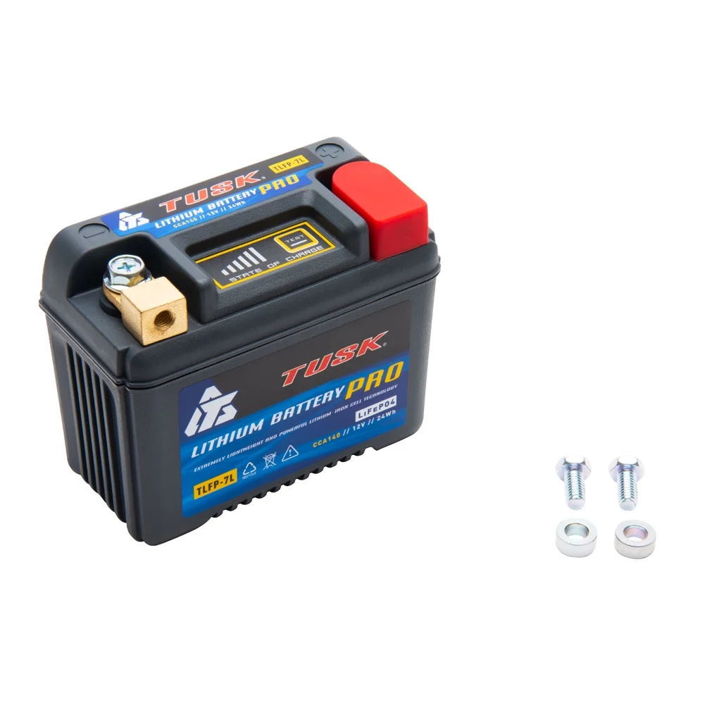 Tusk Lithium Pro Battery TLFP-7L For HUSQVARNA TX 300 2017-2019,2023