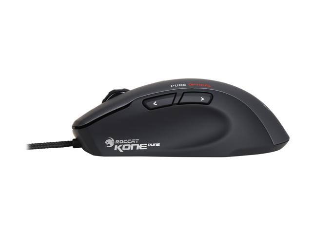 Recertified - Roccat Kone Pure Optical ROC-11-710 Black 7 Buttons USB Wired Optical 4000 dpi Gaming Mouse