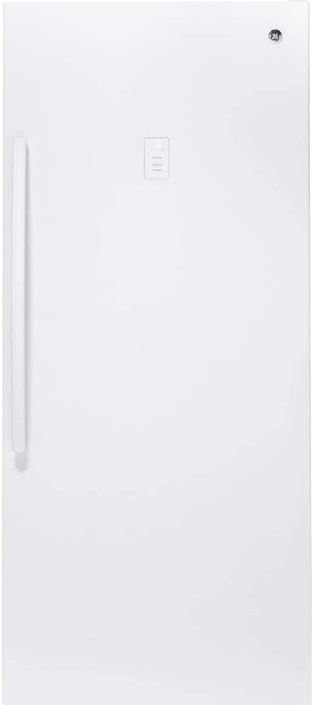 GE - 21.3 Cu. Ft. Frost-Free Upright Freezer - White Model:FUF21SMRWWW
