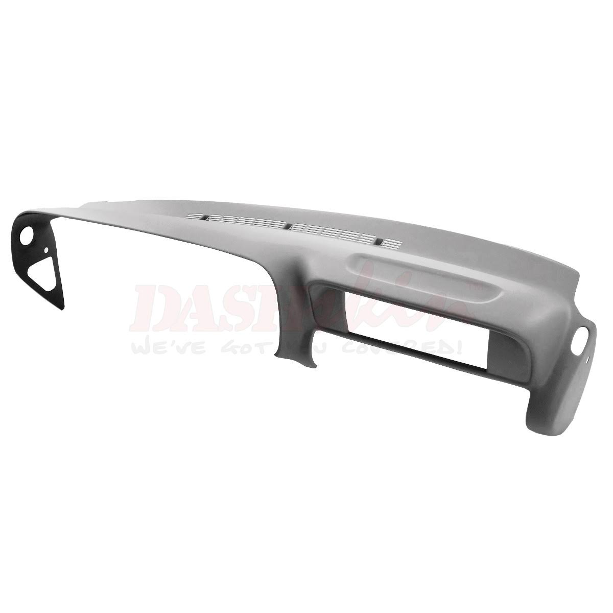 Dashskin Molded Dash Cover Compatible with 97-00 GM SUVs and Pickups in Medium Grey (USA Made)