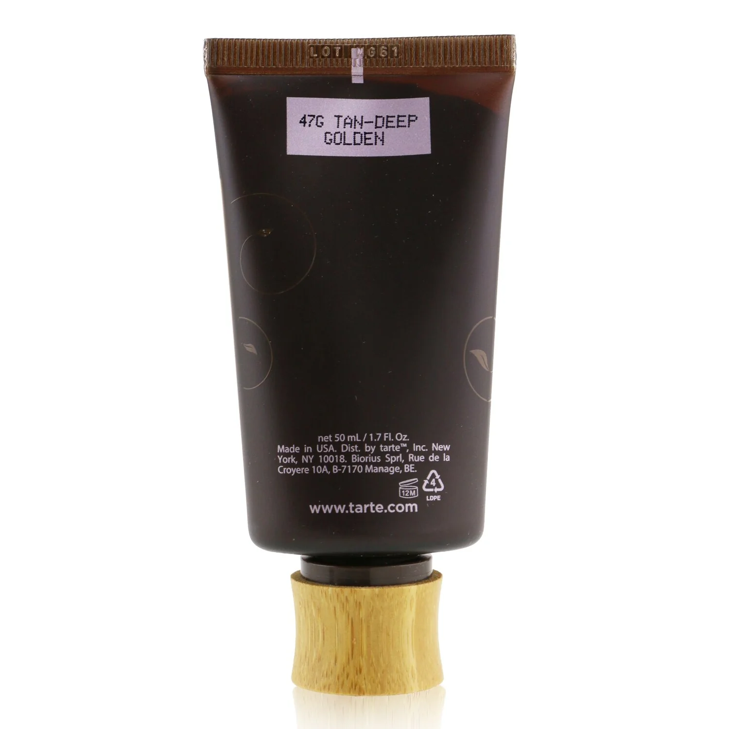 Tarte Amazonian Clay 12 Hour Full Coverage Foundation - # 42G Tan Golden  50ml/1.7oz