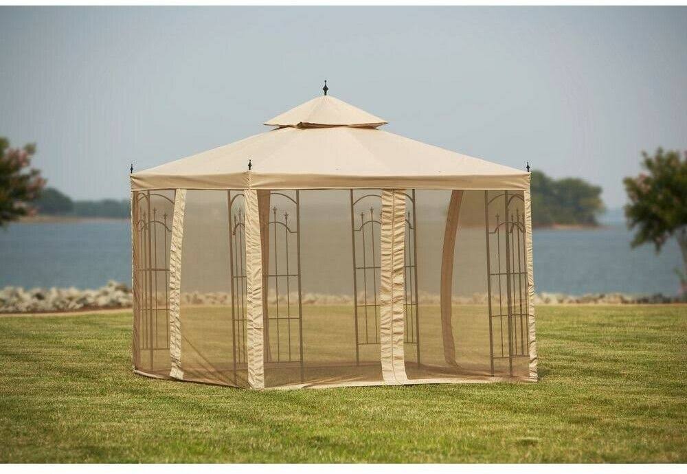 Hampton Bay 10 ft. x 10 ft. Arrow Gazebo