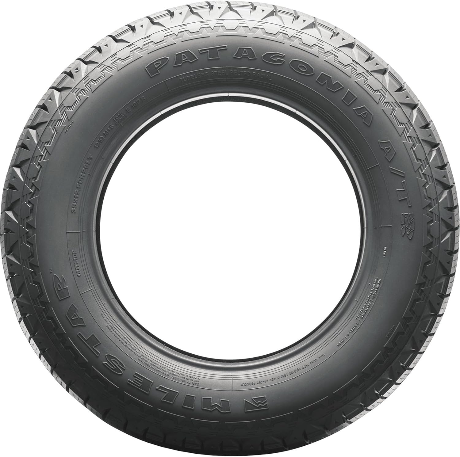Milestar Patagonia A/T R All Terrain LT265/70R16 121/118R E Light Truck Tire