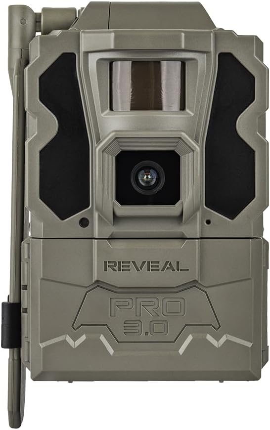 TACTACAM Reveal Pro 3.0 LTE Cellular Trail Camera AT&T and Verizon, 4K Photo Quality, No Glow Flash, No SD Card Required (RV-TC-XPRO3) for Hunting, Security, Surveillance