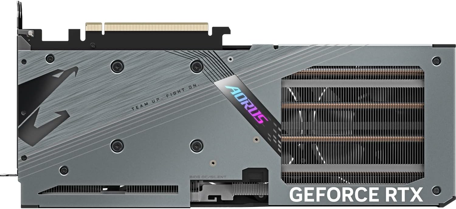 Gigabyte GeForce RTX 4060 TI AORUS ELITE 8GB Graphics Card - 8GB GDDR6 18Gbps 128bit, PCI-E 4.0, 2X DisplayPort 1.4, 2X HDMI 2.1a, NVIDIA DLSS 3, Supports 4K, Ada Lovelace Arch, GV-N406TAORUS E-8GD