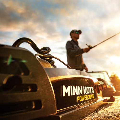 Minn Kota PowerDrive Bow-Mount Electric Trolling Motor with GPS, 55 Lb. Thrust, 54 in. Shaft, Freshwater