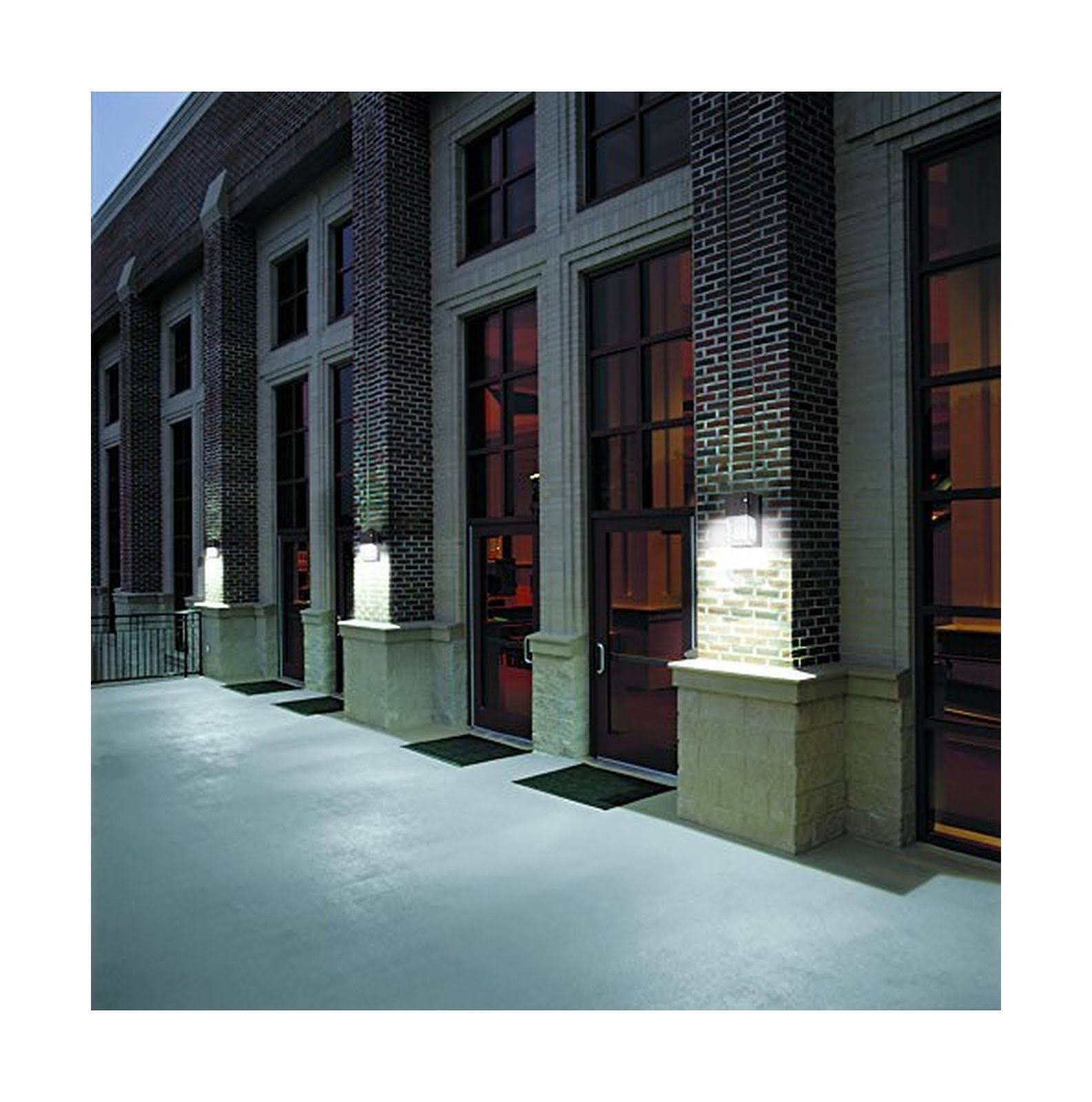 Lithonia Lighting OWP LED 1 50K 120 PE M4 Wall Mount Wall Pack Light, Bronze