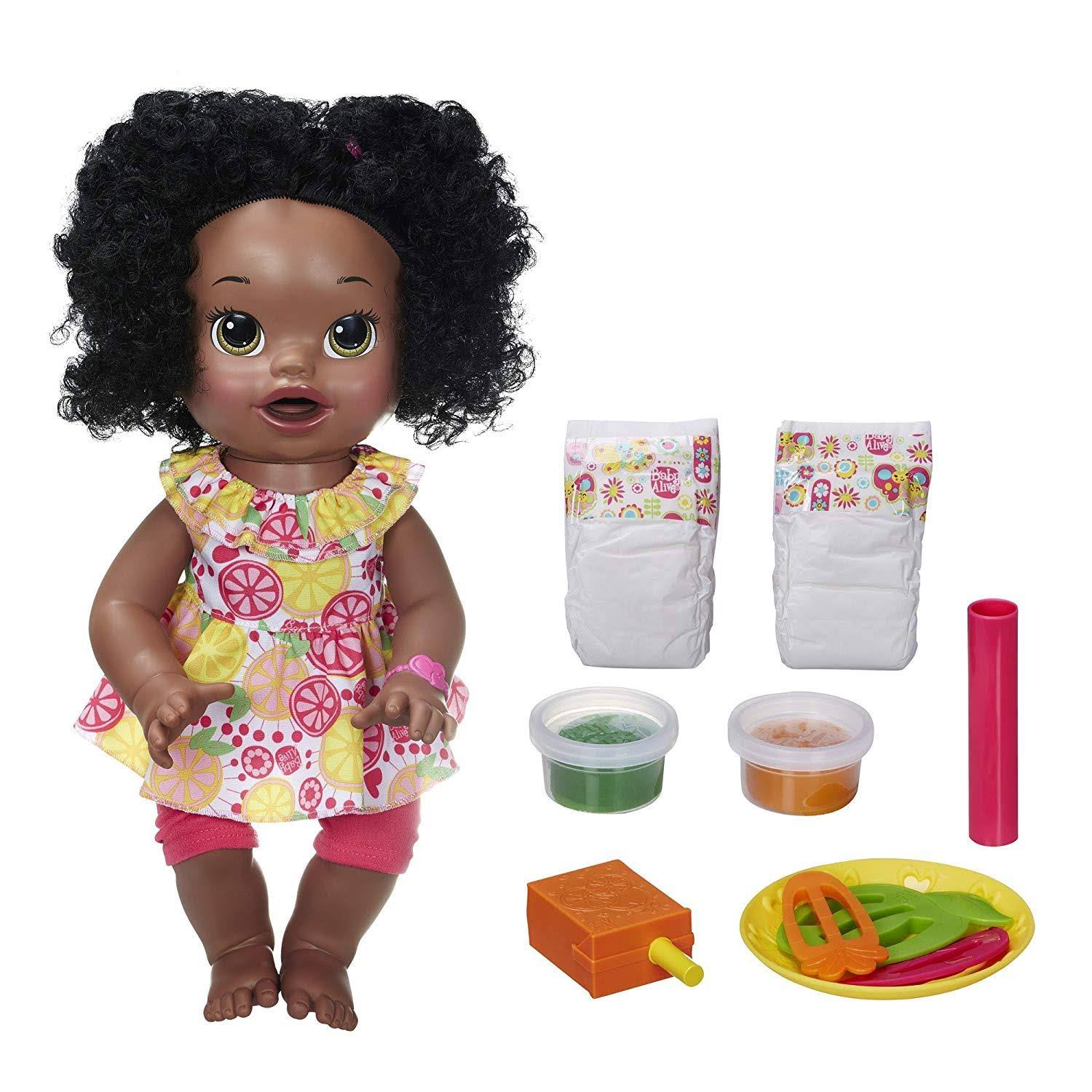 Baby Alive Super Snacks Snackin Sara African American