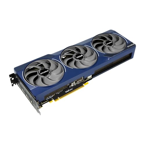 Sparkle Intel Arc B570 Guardian OC Graphics Card, 10GB GDDR6, Torn Cooling 2.0, Axial Fan, Breathing Light, Metal Backplate, SB570G-10GOC