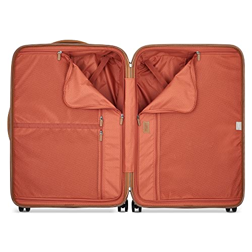 DELSEY PARIS Chatelet Air 2.0 Hardside Luggage with Spinner Wheels, Angora, Checked-Large 28 Inch