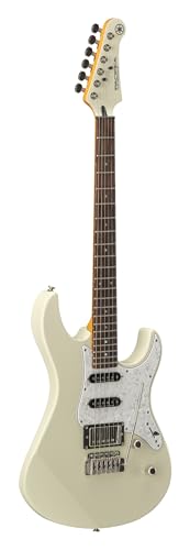 YAMAHA 6 String Solid-Body Electric Guitar, Right, Translucent Black, 612VII (PAC612VIIFM TBL)