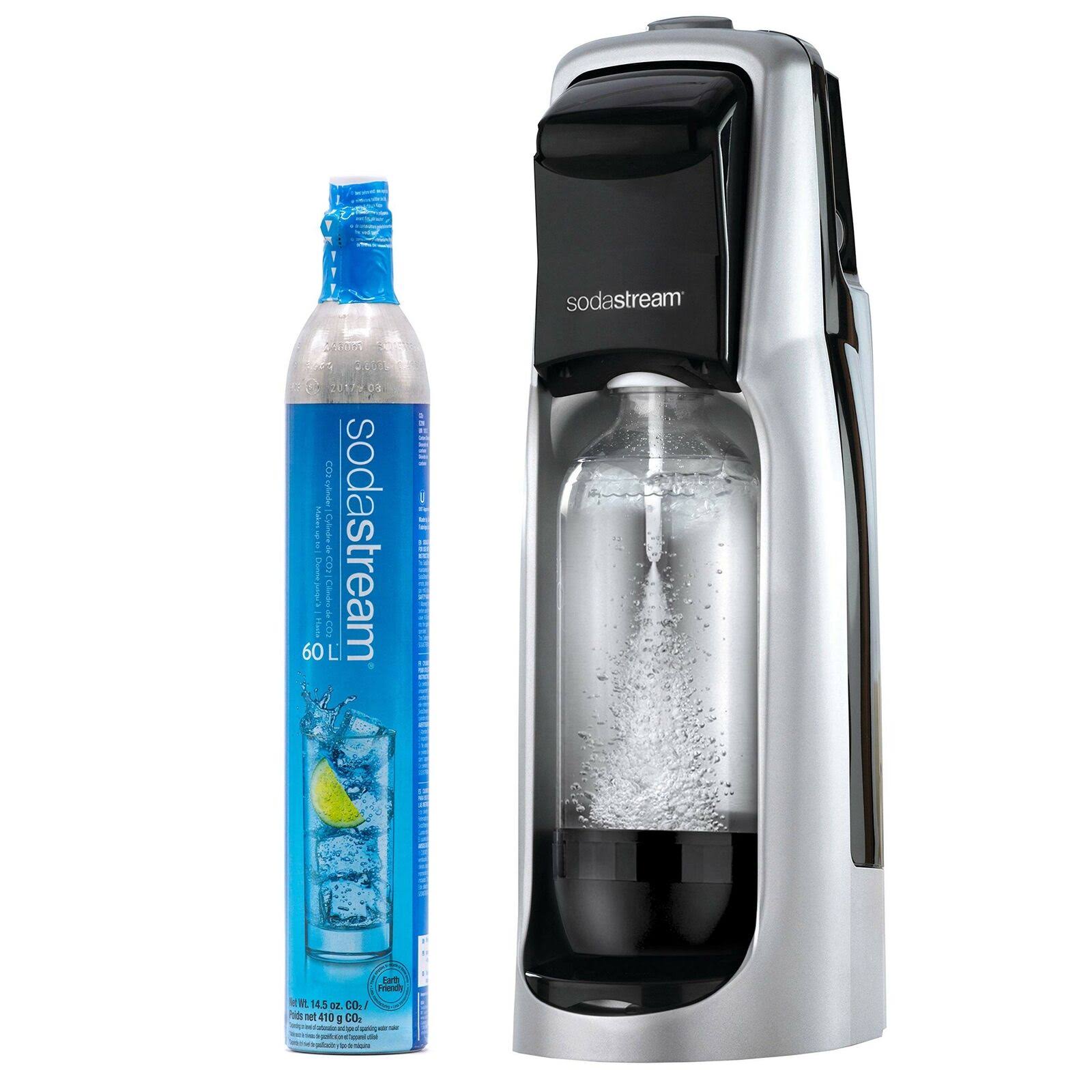 Sodastream Blk/Slv Jet Soda Maker