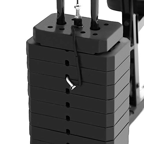 Marcy Multifunctional Workout Station 150lbs to 200lbs Stack Home Gym for Weightlifting and Bodybuilding