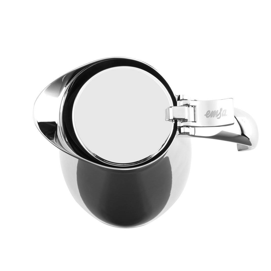 Emsa Eleganza Thermos Can 1.3 L Stainless Steel Dishwasher-Safe