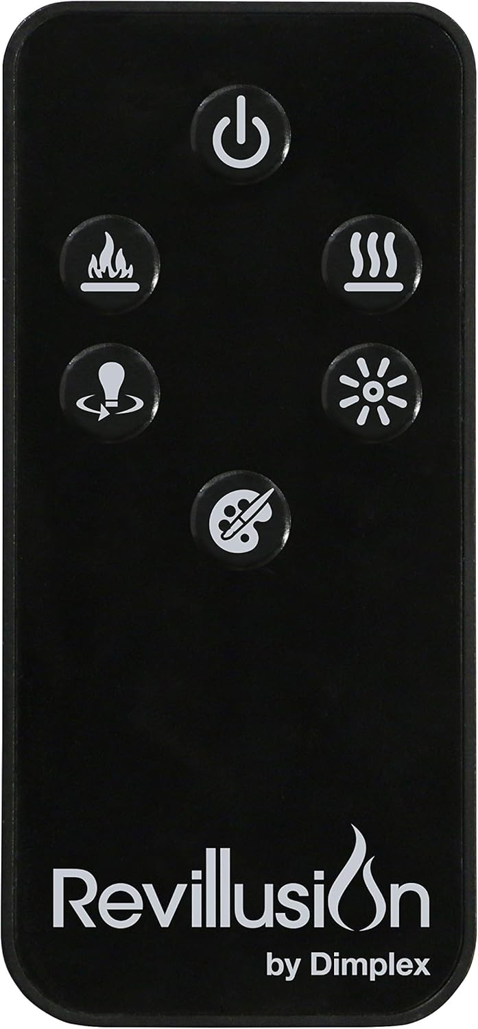 DIMPLEX Revillusion 25" Plug-In In Electric Fireplace Log Set Model: RLG25), 120V, 1500W, 12.5 Amps Black
