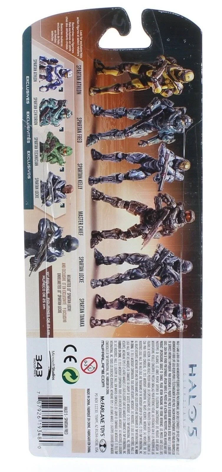 Spartan Fred Halo 5 Guardians Series 1 Action Figure