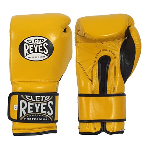 CLETO REYES Training Boxing Gloves with Hook and Loop Closure for Sparring and Heavy Punching Bags, Men and Women, MMA, Kickboxing, Muay Thai