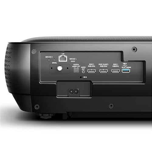 Hisense 4K UHD Laser TV Projector Bundle with 2 YR CPS Enhanced Protection Pack